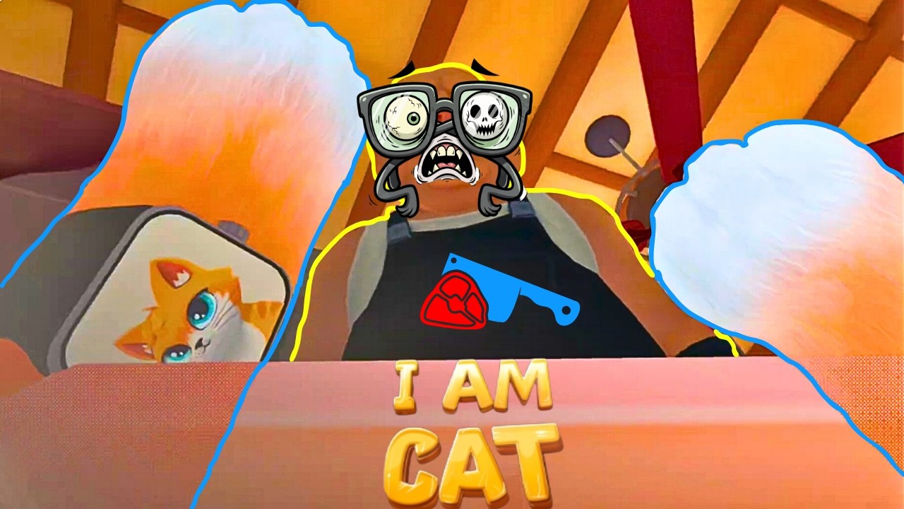 BU KASAP BENİ KESECEK!!KASAP İLE BAŞIM BELADA!!😱| I AM CAT VR #metaquest3 #vr #ıamcat #ıamcatvr