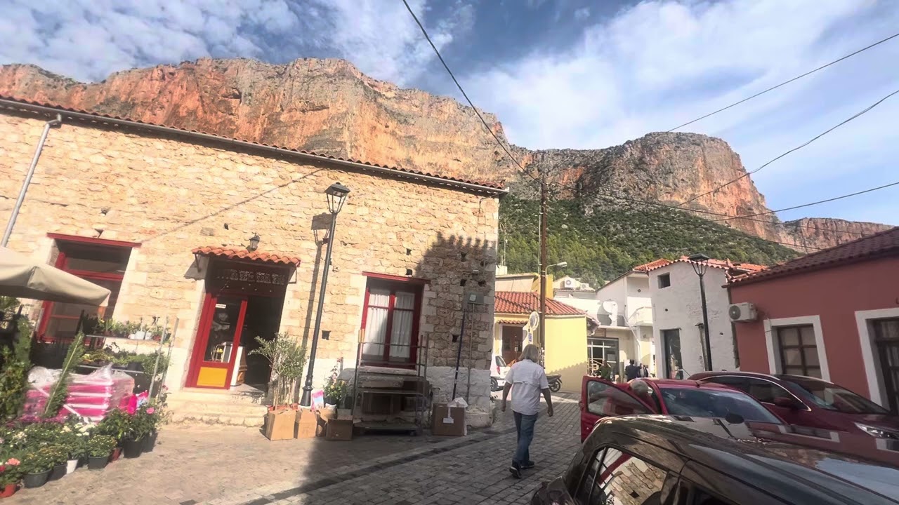 Charming town of Leonidio, Greece