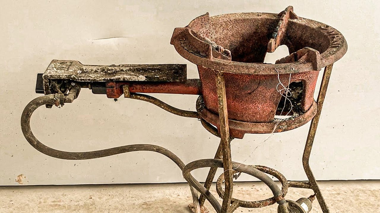 Restorations Old Broken Industrial Gas Stove // Best Gas Stove In The World