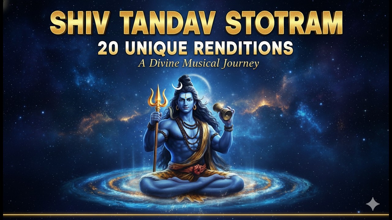 Shiv Tandav Stotram | 20 Styles Combined | Most Powerful Mantra