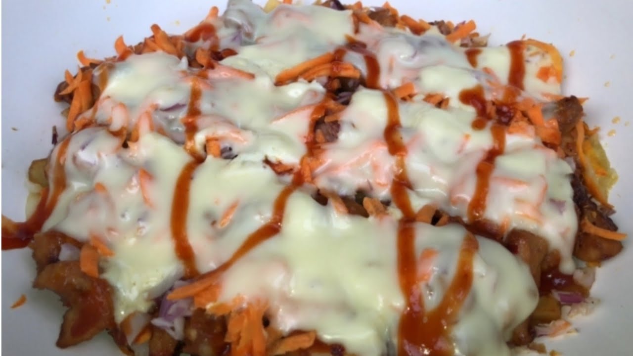 Loaded Fries | Chicken loaded fries recipe in malayalam