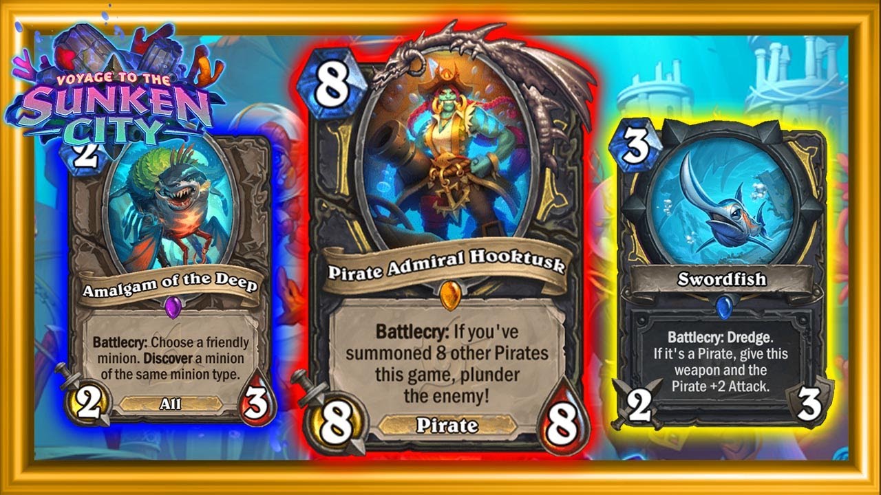 NEW CARDS REVEALED!! Deck Building + Gameplay | Voyage To The Sunken City Expansion