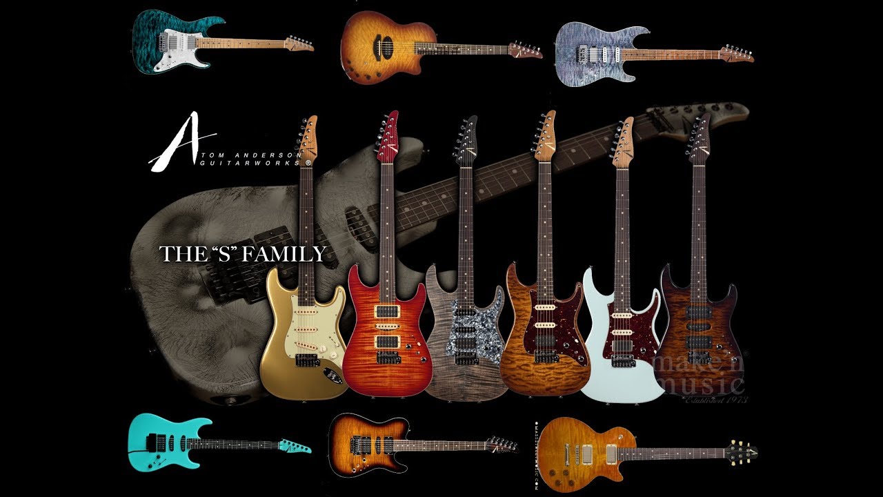 История гитар Tom Anderson Guitarworks