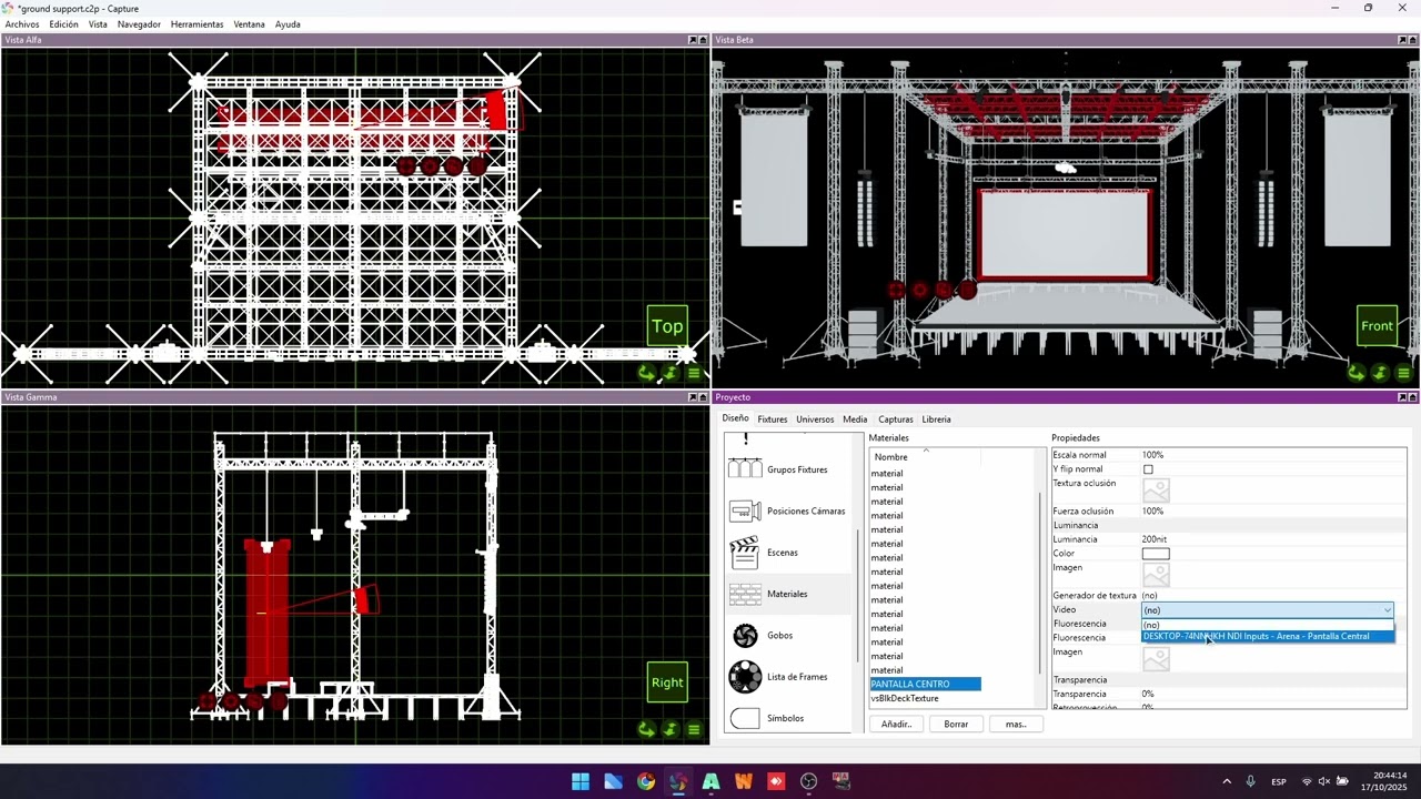 Conectar Capture 2024 con Resolume Arena – Visualización en Tiempo Real