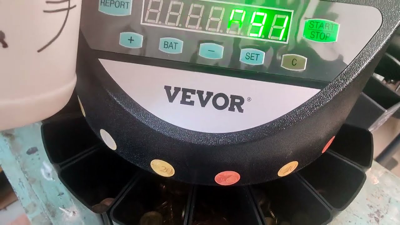 VEVOR Euro coin sorter and counter quick review.