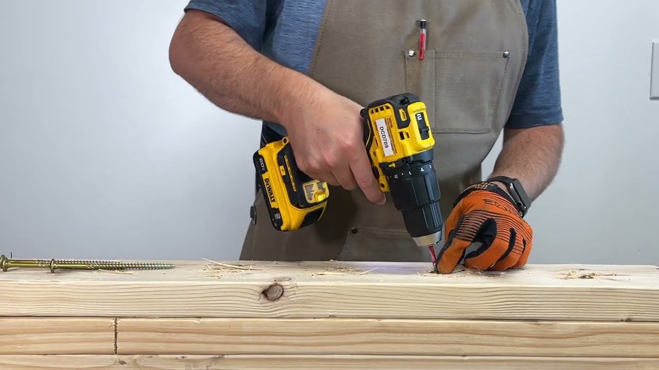 Dewalt DCD709 Driving Speed Final Test Results