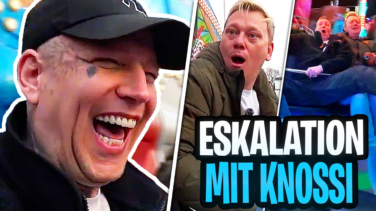 HAMBURGER Dom mit KNOSSI!😂🎡 Achterbahn & Geisterbahn ESKALATION | MontanaBlack IRL