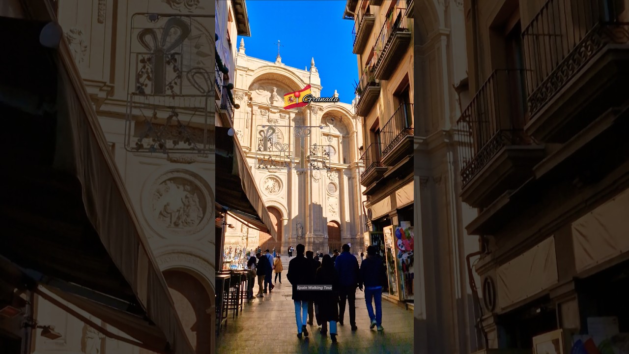 🇪🇦 GRANADA ✨️ Christmas in Spain’s Most Charming City - Winter Walk 