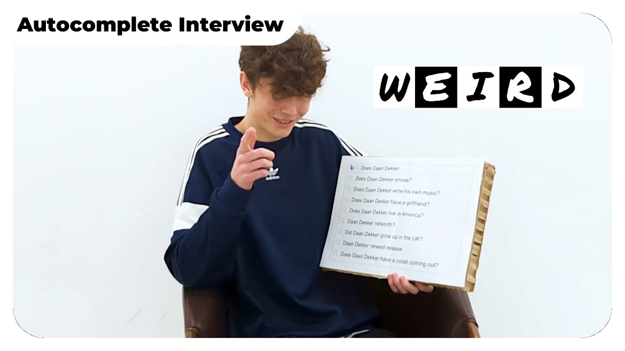 Daan Dekker Bing Autocomplete Interview | Student Interview