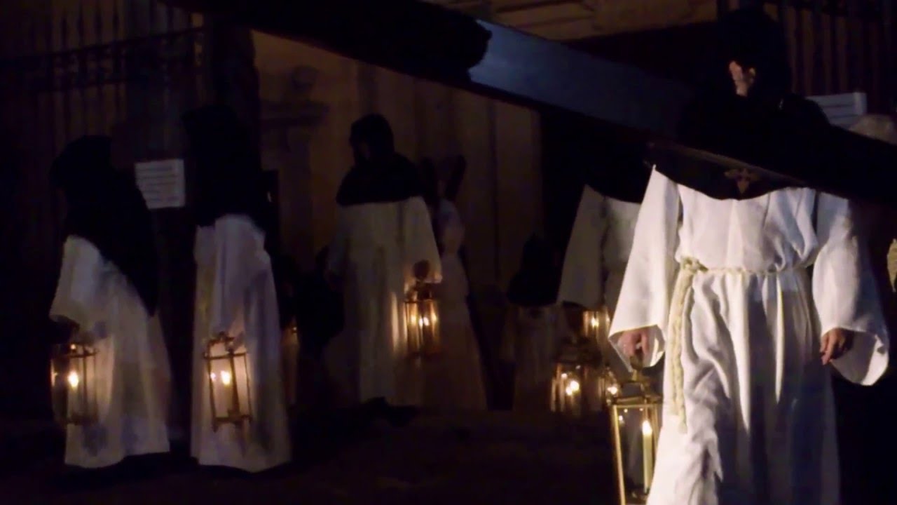 SALIDA DE LA PROCESION DEL  CRISTO REDENTOR   TOLEDO