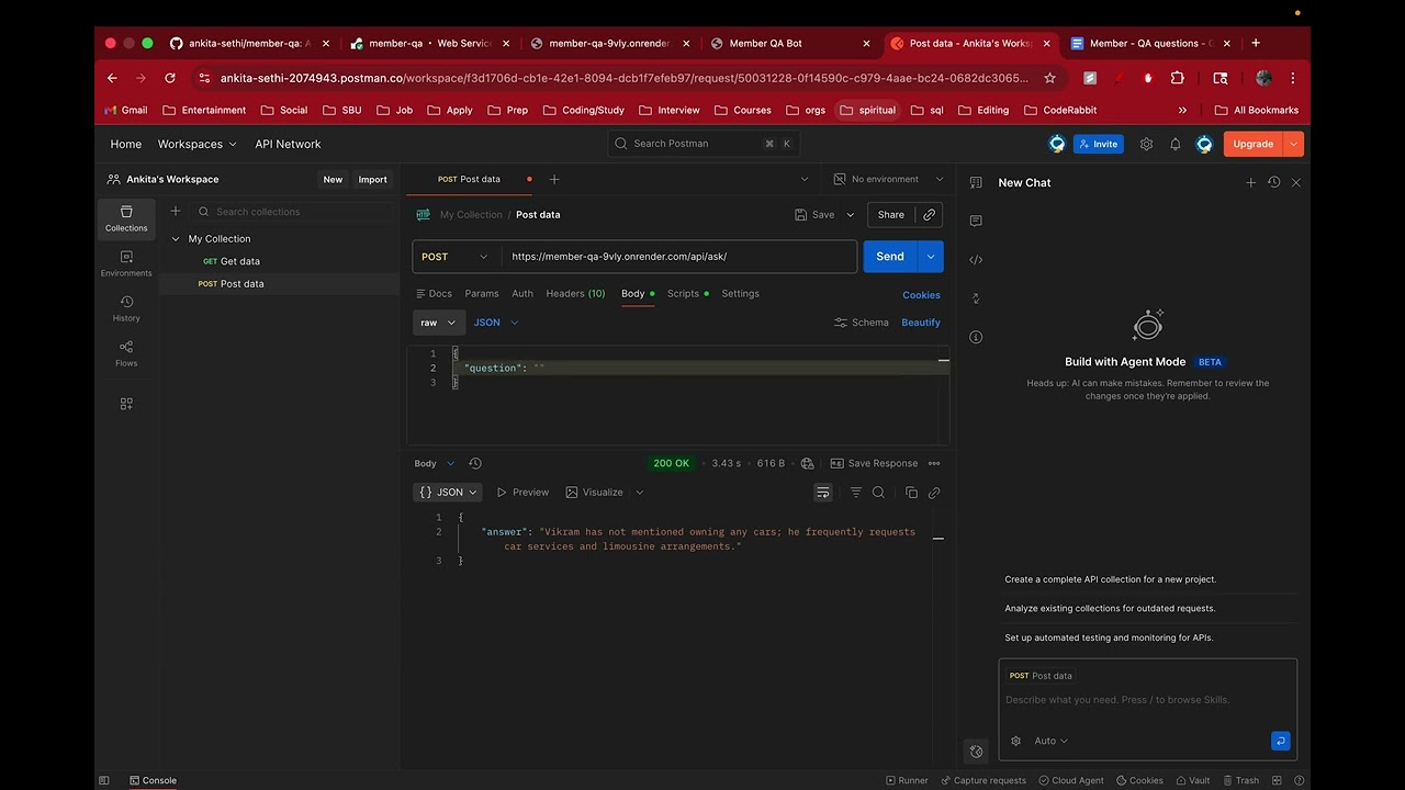 Building a Member-Aware QA System (RAG based) with Gemini 2.5