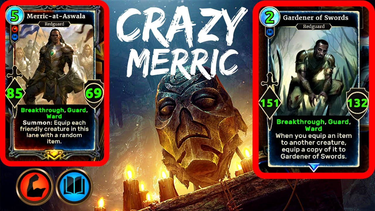 Crazy Merric! Item Battlemage | TES Legends