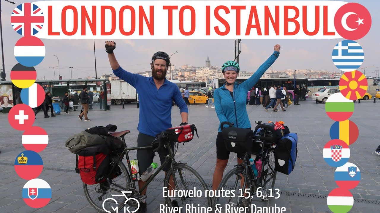 ○ LONDON TO ISTANBUL Cycle Touring Europe ○ SCENIC OVERVIEW @monteandkomodo○ Eurovelo 15, 6, 13 🎬 🇪🇺