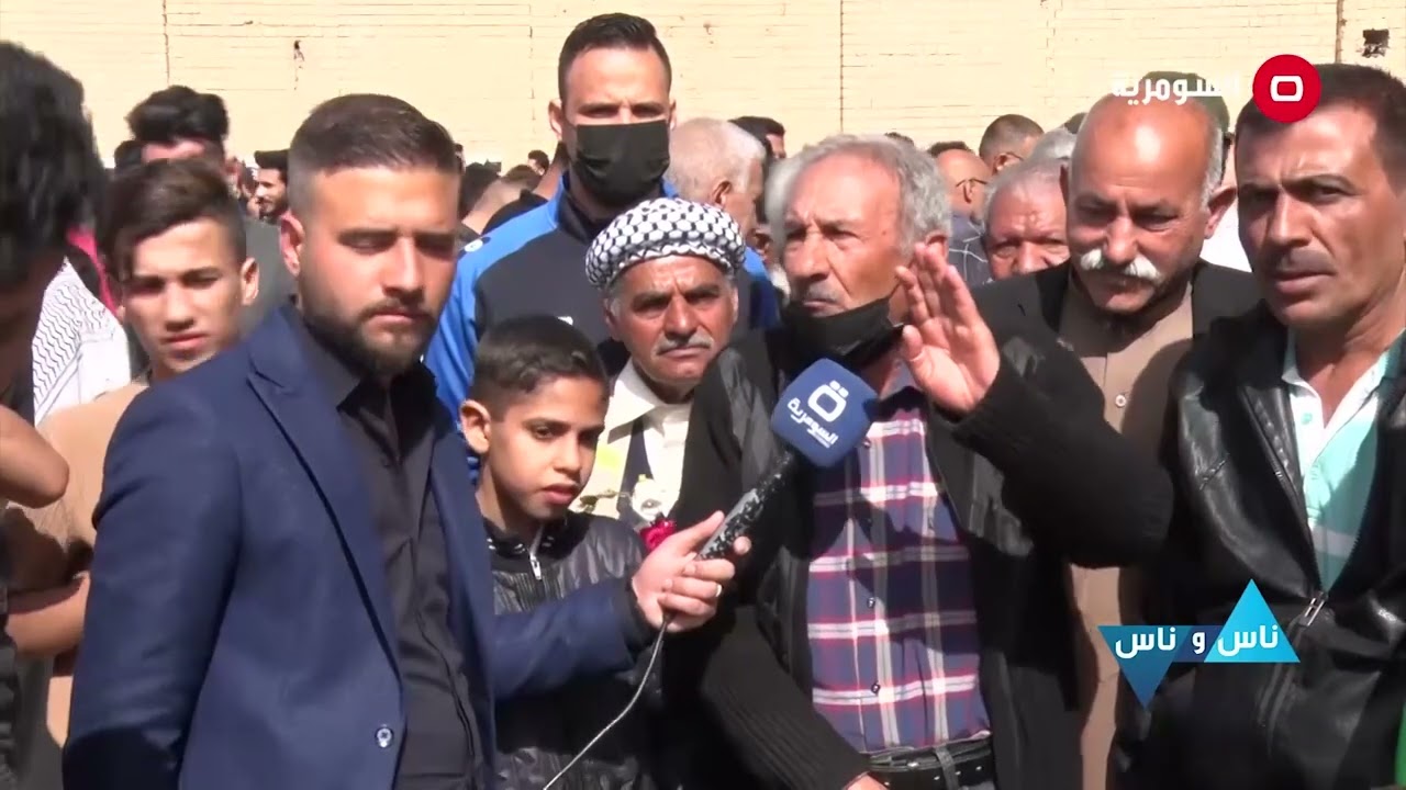 أبو هدير يحيي - نورية العوره - ويقول لعنة على كل ظالم عراقي!