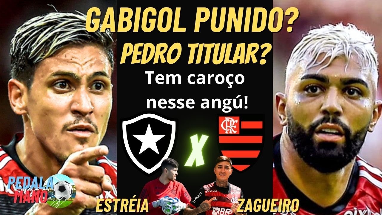 GABIGOL FOI PUNIDO? PEDRO TITULAR? TEM CARO&Ccedil;O NESSE ANG&Uacute;! SAIBA DE TUDO SOBRE ESSE CL&Aacute;SSICO!