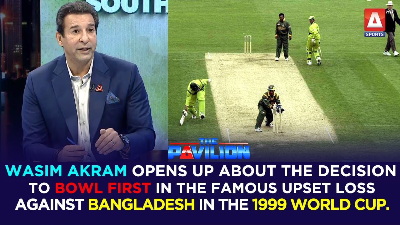 #WasimAkram opens up about the decision to bowl first in the famous upset loss against #Bangladesh