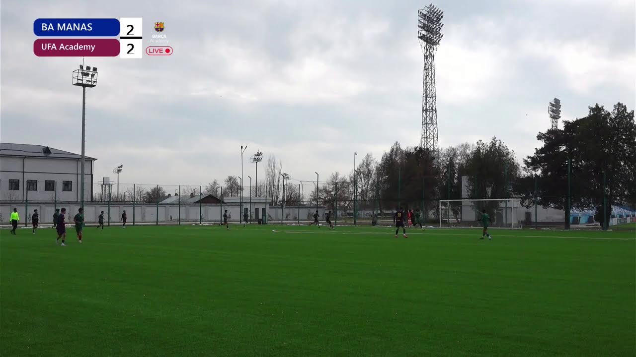 Товарищеский матч U14 BA Manas vs UFAAcademy