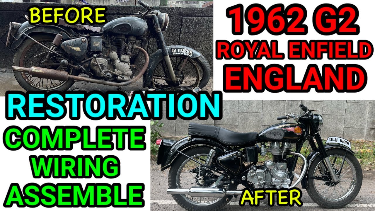 Old Model Bullet Restoration In Mayapuri || Old Bullet G2 Complete Assemble | Royal Enfield G2 Model