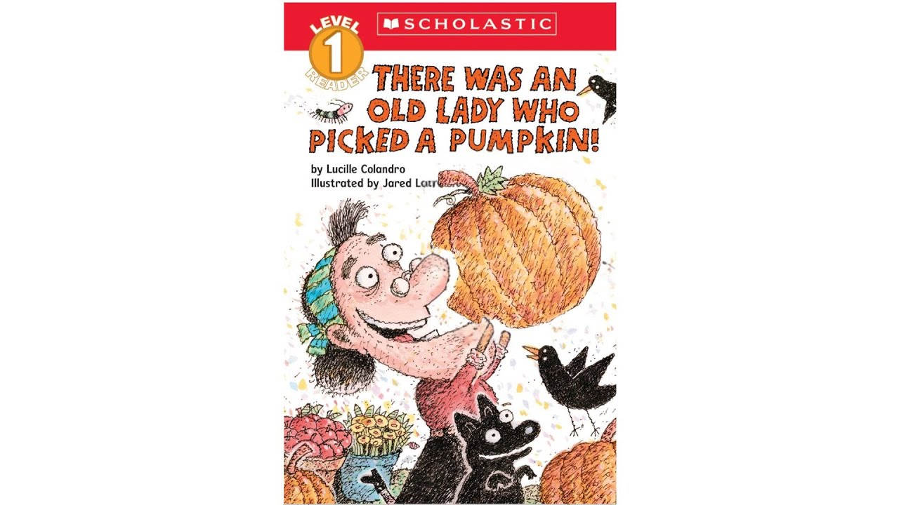 There Was An Old Lady Who Picked a Pumpkin | Animated SLP Read-Aloud, Questions, & Retell for Kids