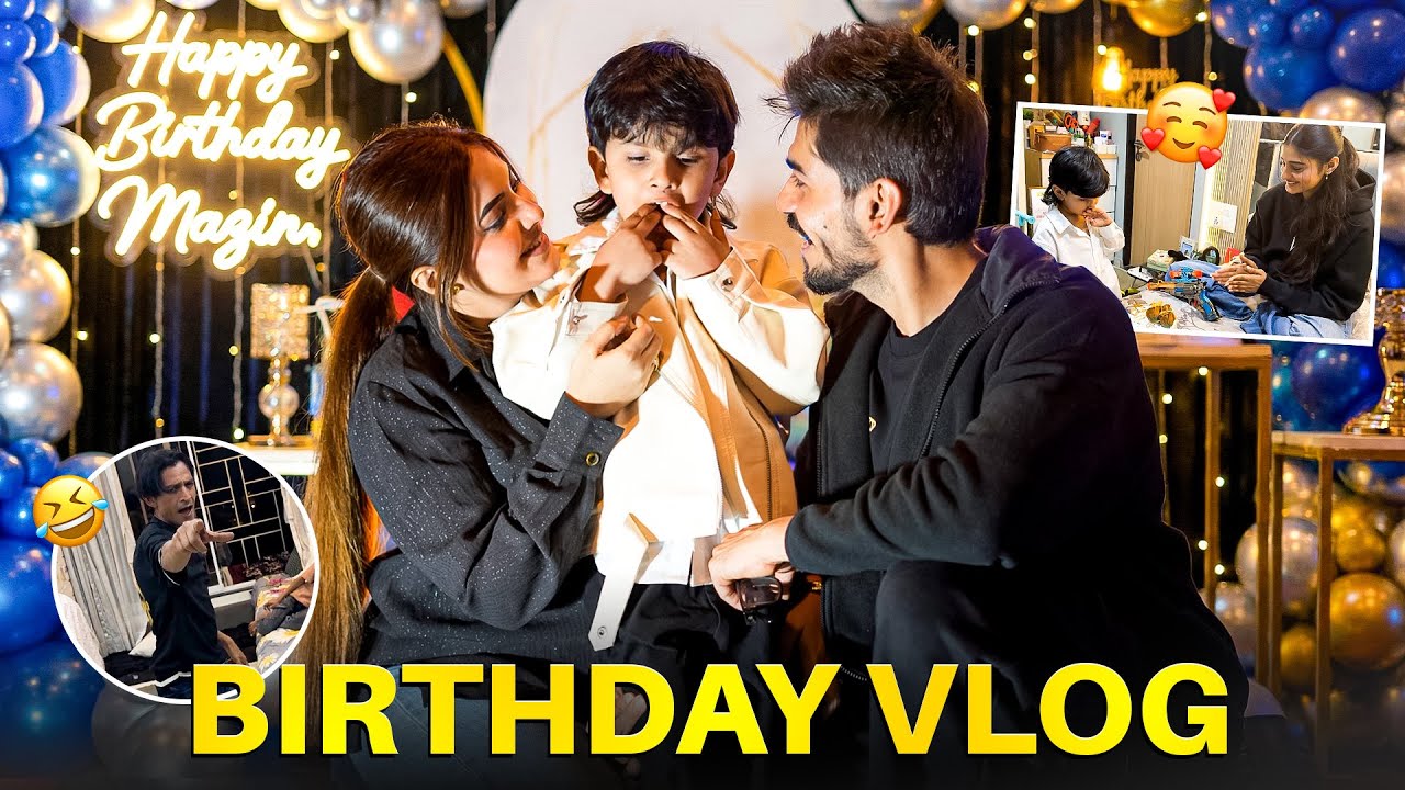 Mazin ka Birthday aur Sister Haldi Celebration - VLOG 