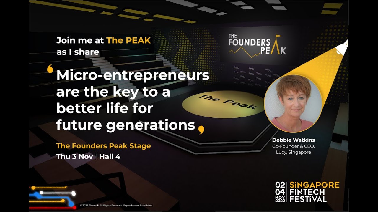 Micro-entrepreneurs are the key to a better life for future generations