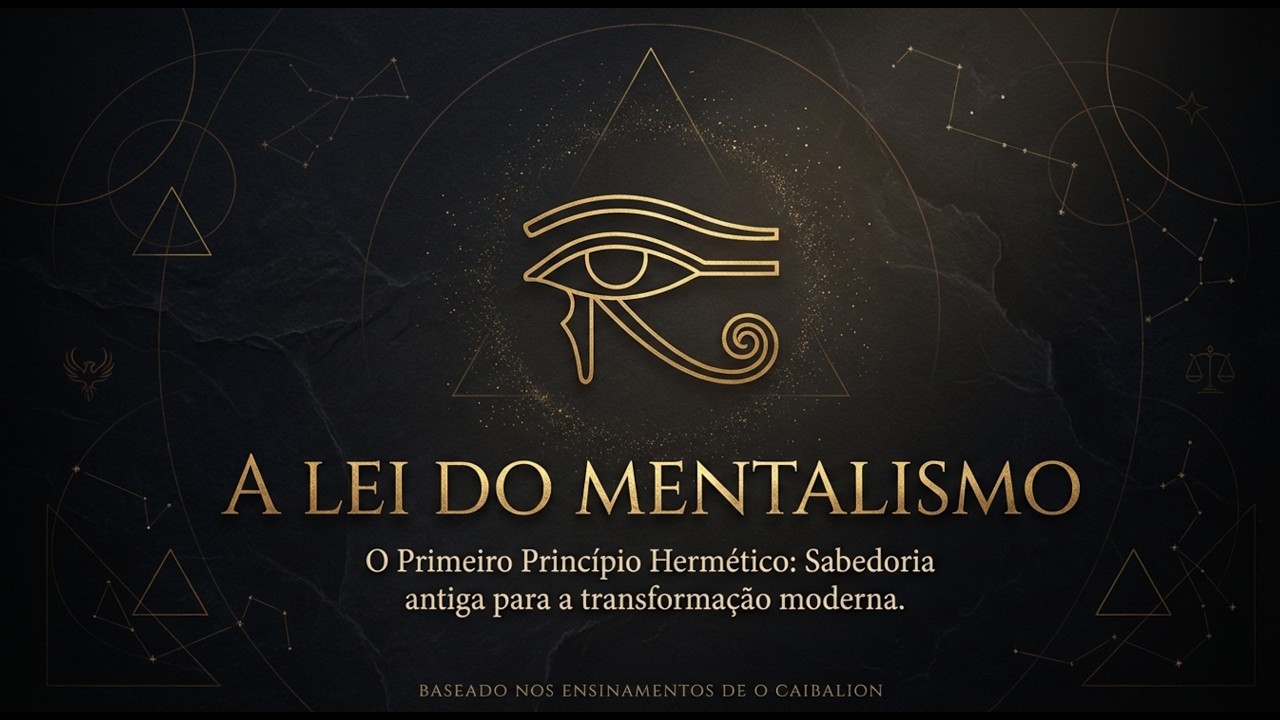 O UNIVERSO É MENTAL - 1º princípio universal do CAIBALION