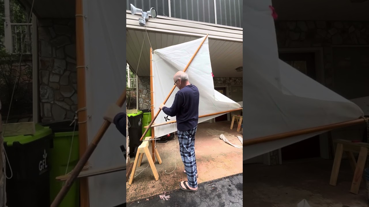 Rigging a Spritsail