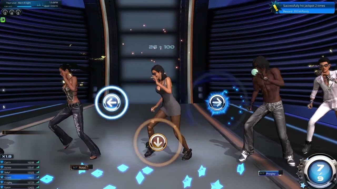Club MStar [Closed Beta Test] Dance Jackpot Mode