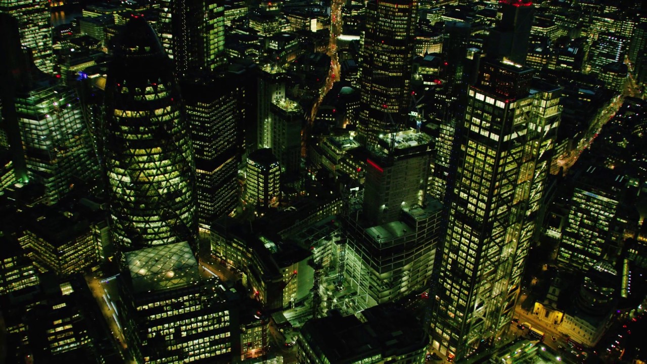 LONDON AERIAL IN 8K - Shot with RED Helium