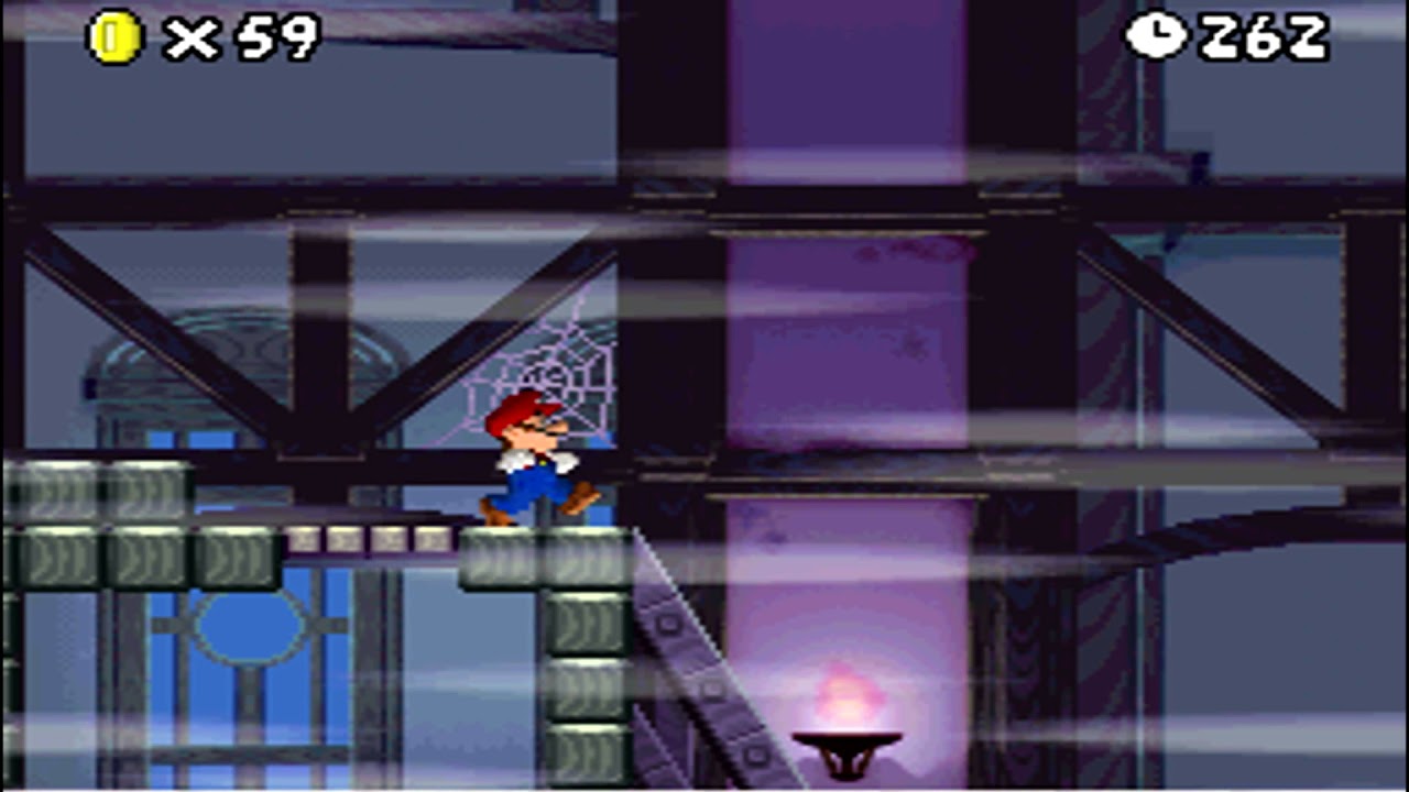 New Super Mario Bros (DS) World 3-Ghost House