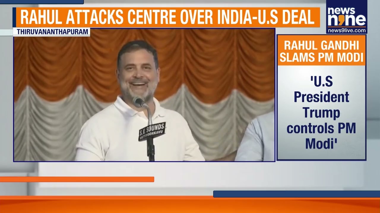 LoP Rahul Gandhi Speaks at Puthuyuga Yatra in Kerala