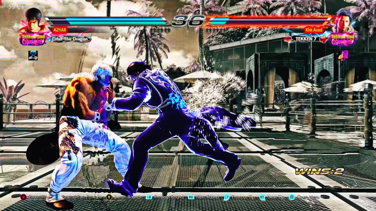 Tekken 7- Azhar Law VS Claudio ( XHK Asad ) Rank Matches Gameplay