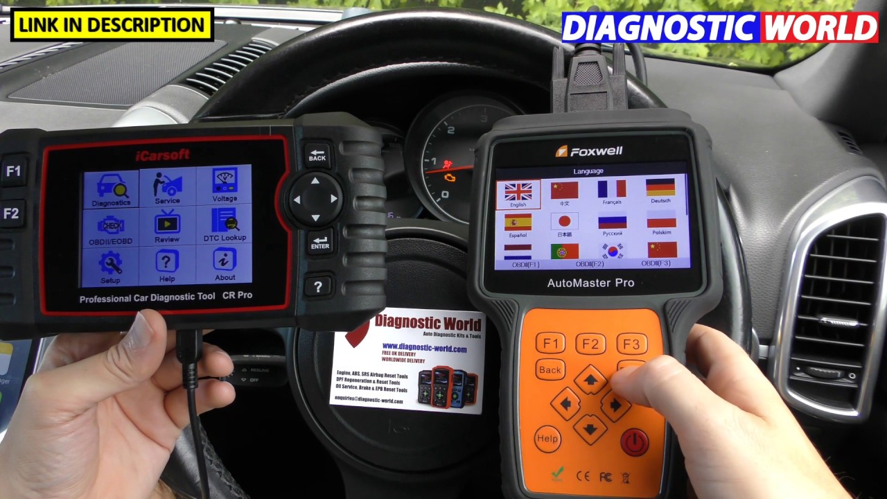 iCarsoft CR Pro vs Foxwell NT680 Pro | Best Value For Money Comparison & Features - 15 Differences