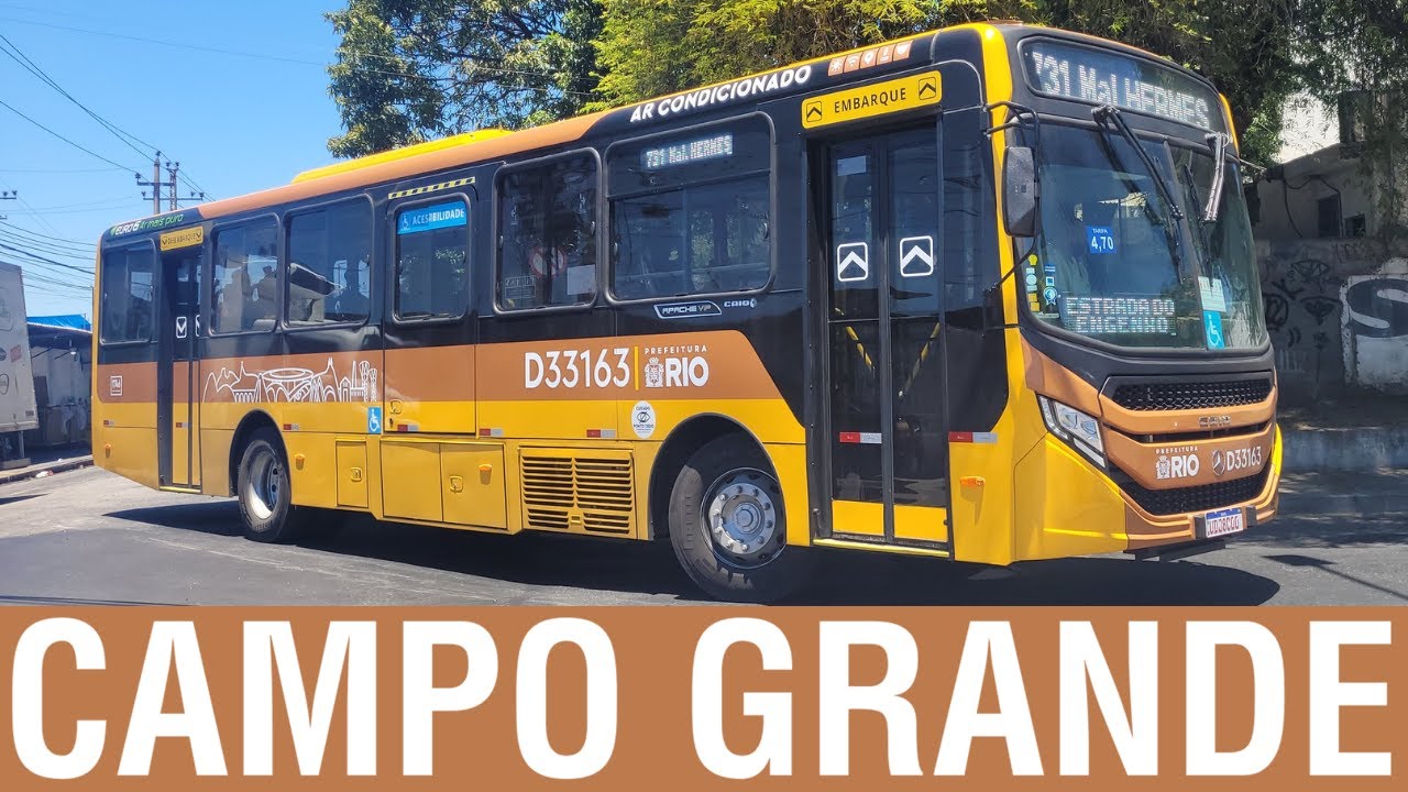 Movimentação de ônibus em CAMPO GRANDE (CENTRO)