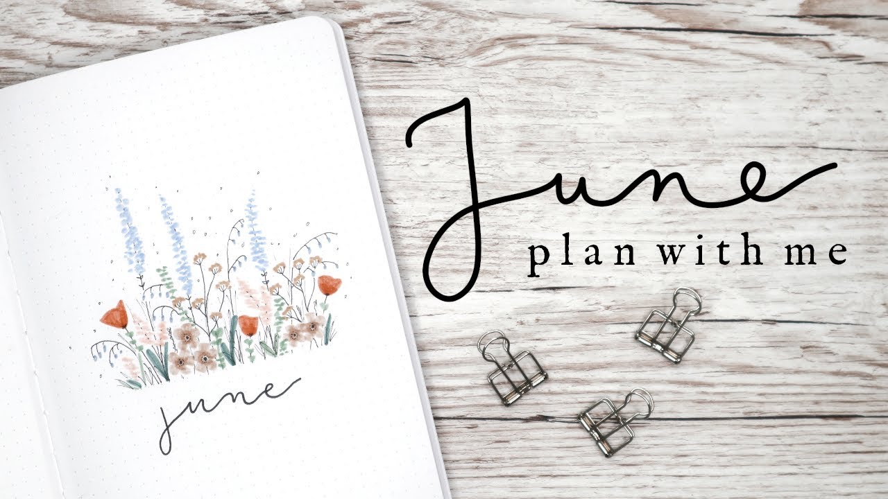 Plan With Me June 2020 | Bullet Journal Monthly Setup