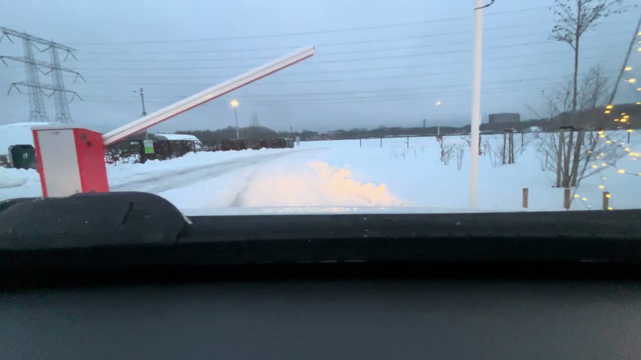 Snow in Tilburg, The Netherlands, January 2026