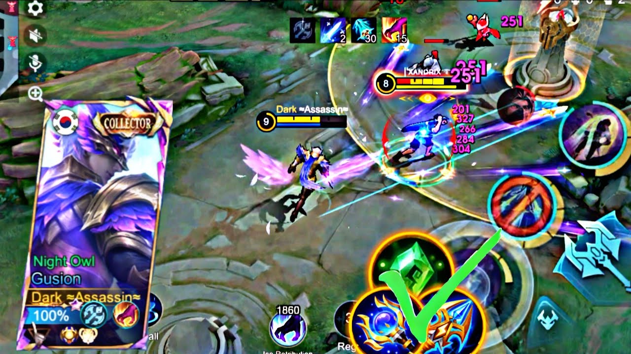 GUSION SOLO RANK PUSH HYPER BUILD GAMEPLAY 💯 GUSION 💀 MLBB