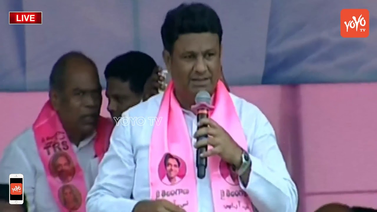Nizamabad Urban TRS MLA Candidate Ganesh Bigala Speech | TRS Public Meeting | KCR | Kavitha | YOYOTV