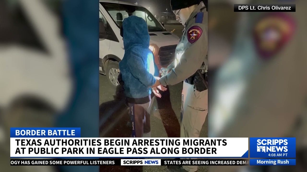 National Guard begins arresting migrants along US-Mexico border