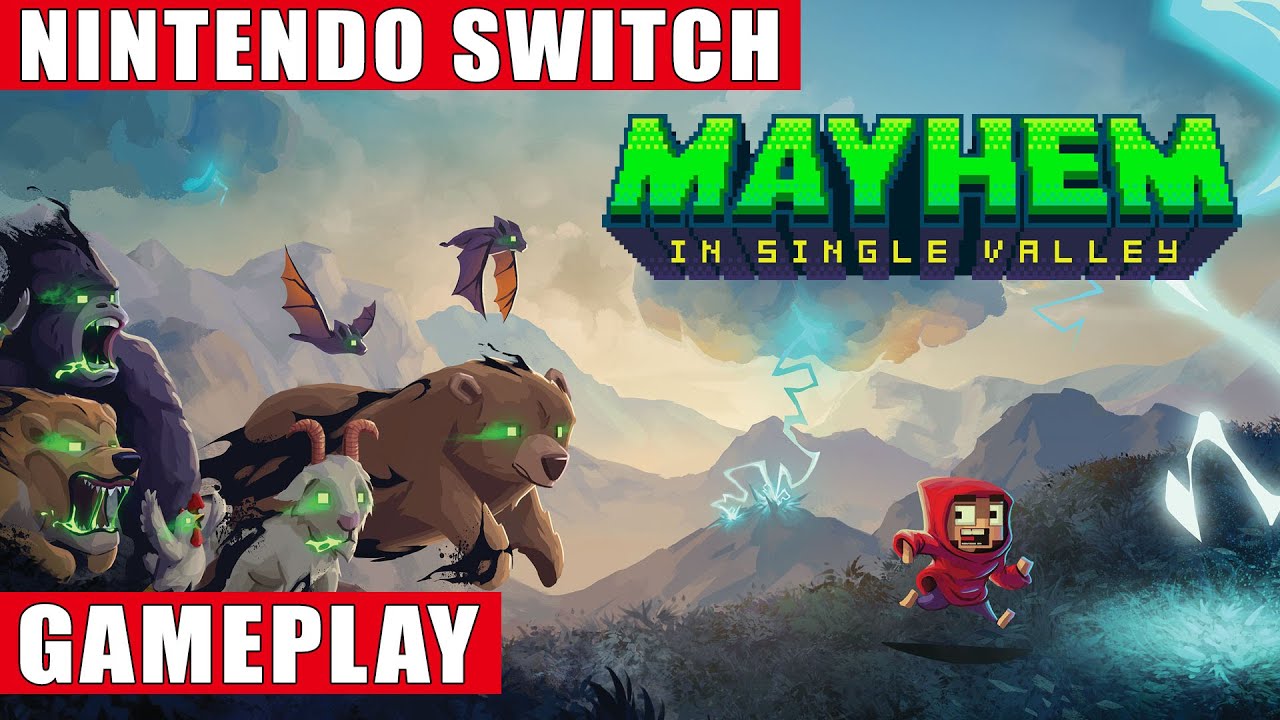 Mayhem in Single Valley Nintendo Switch Gameplay