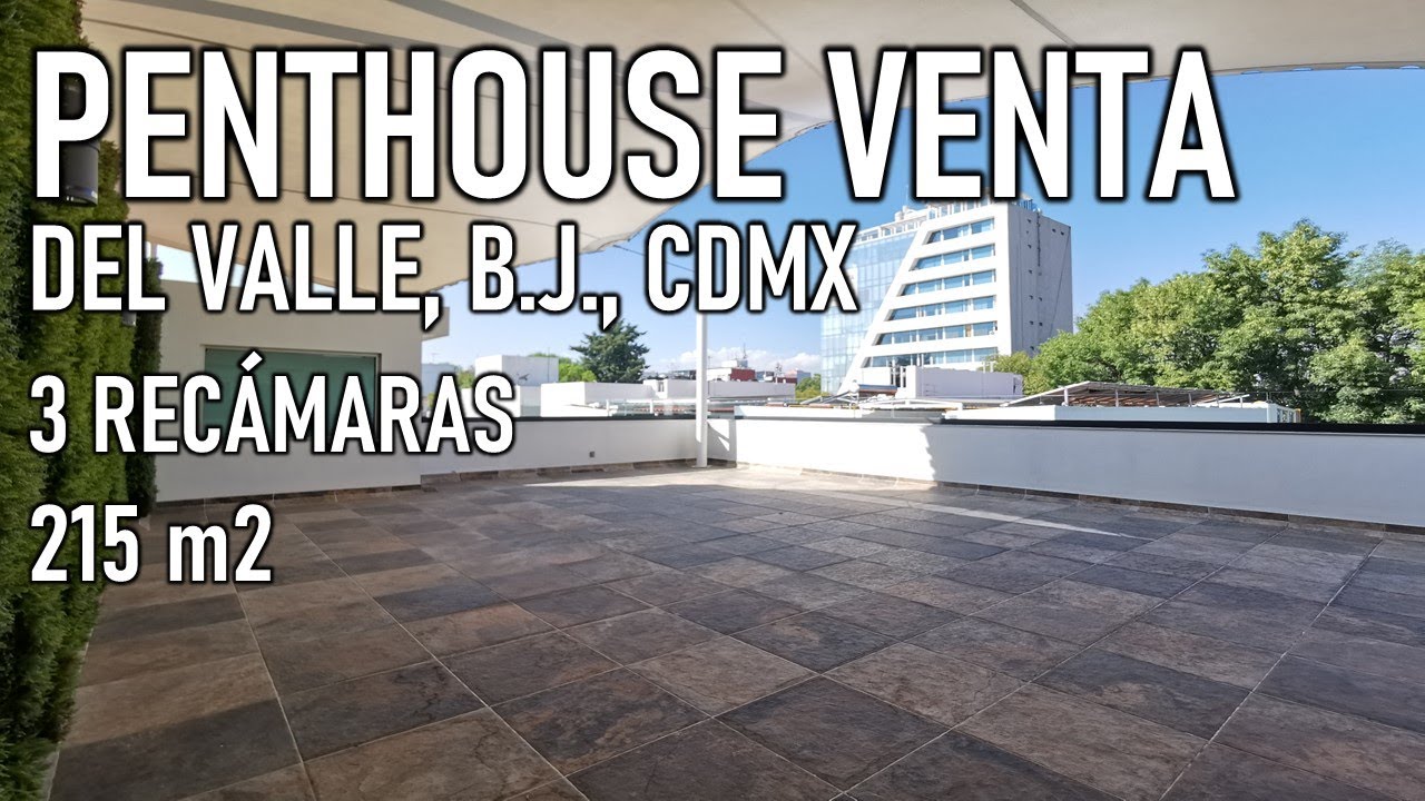 Amores 1055 PH 2 - Venta Depto - Col. Del Valle