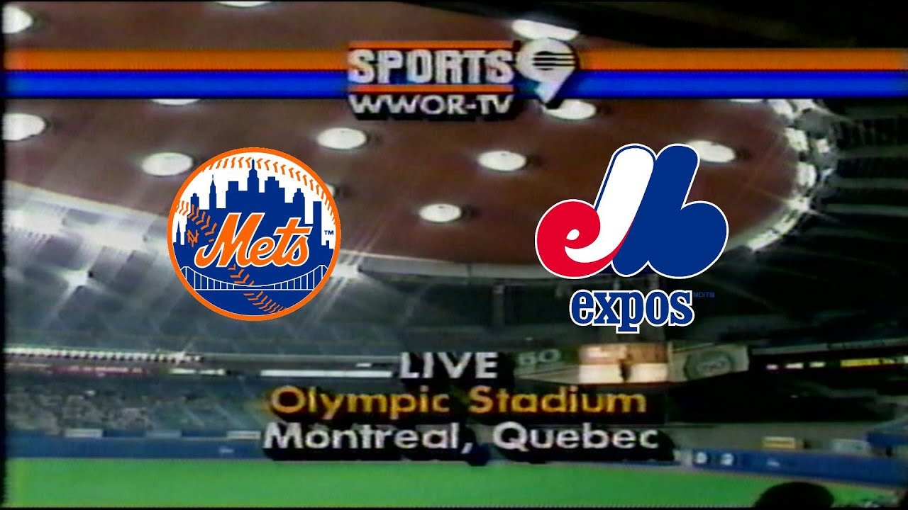 ⚾  Mets @ Expos - April 9, 1989