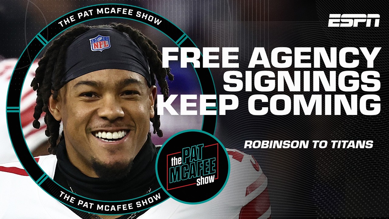 NEW SIGNINGS EVERYWHERE 🚨 News on Tyler Linderbaum, Wan&rsquo;Dale Robinson & MORE | The Pat McAfee Show