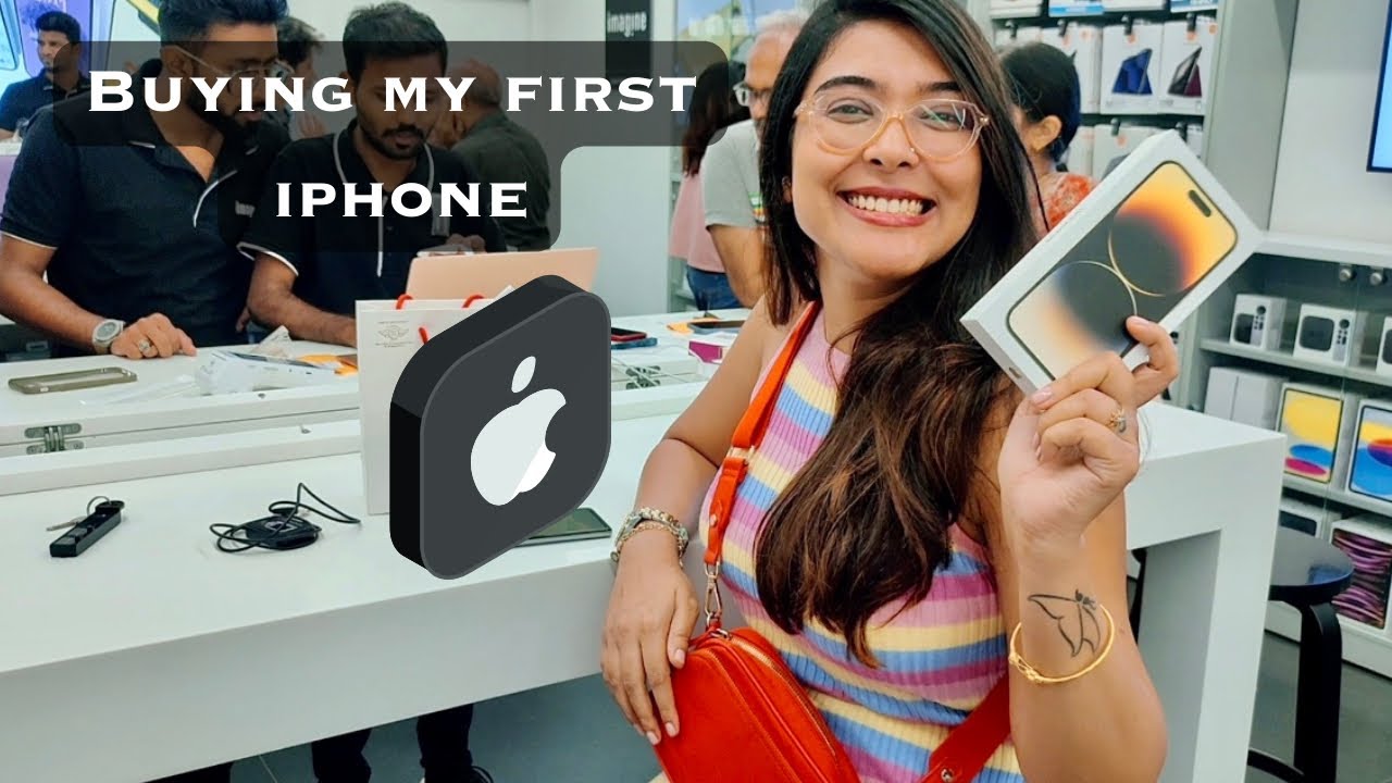 Видеоблог | Покупка моего первого iPhone в магазине Imagine