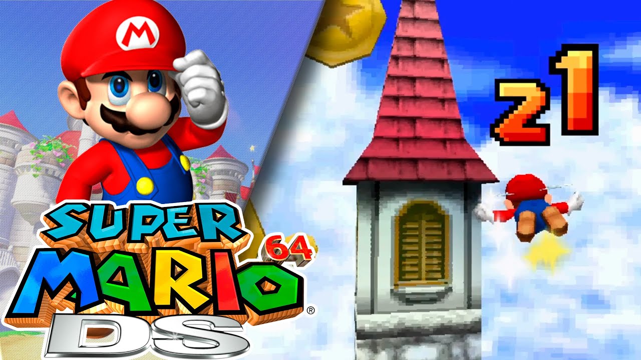 #5 MARIO VOLADOR NO IDENTIFICADO! | Super Mario 64 DS | Al 100% en ESPAÑOL - Red Shock -