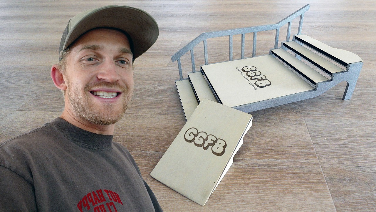 This has to be my best fingerboard obstacle yet