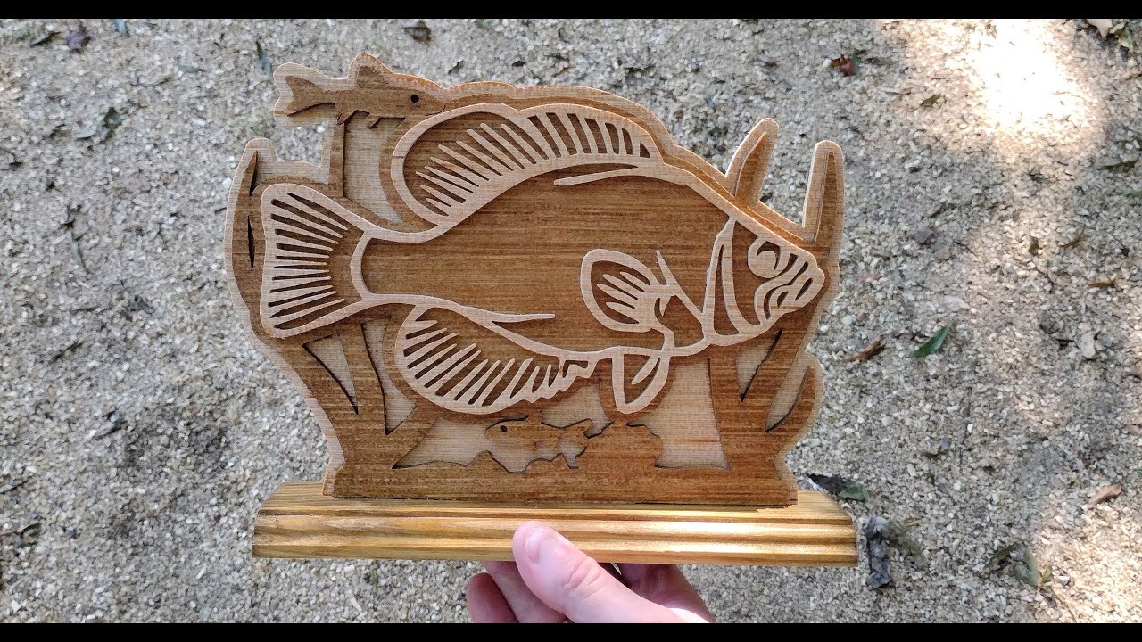 Rustic Fish Art, Scroll Saw Project