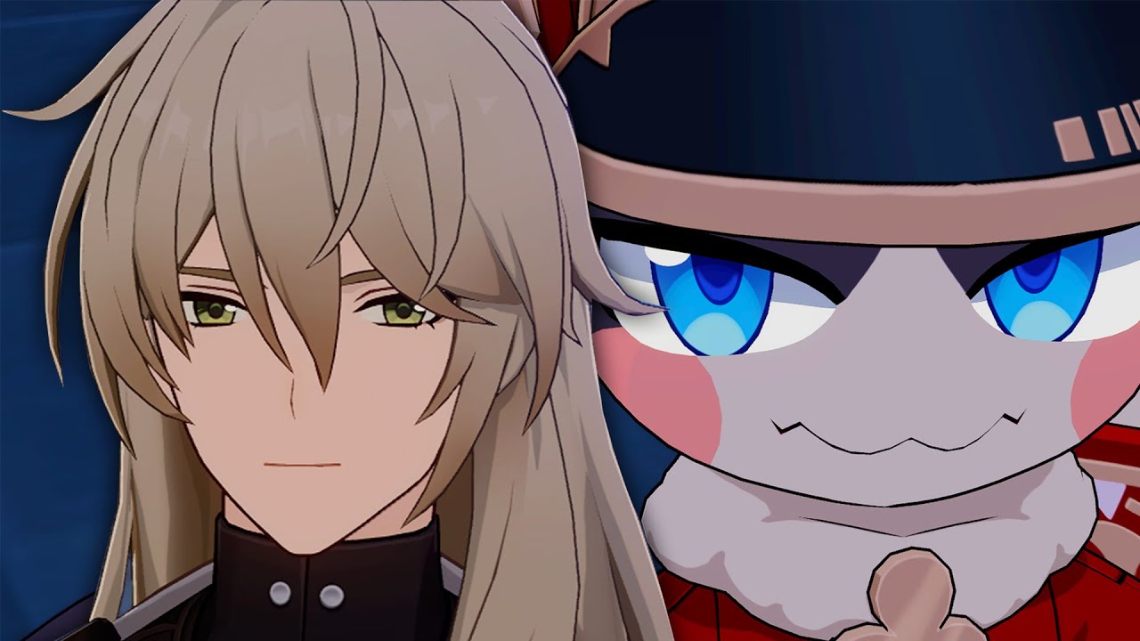 A totally not suspicious blonde man | Honkai: Star Rail