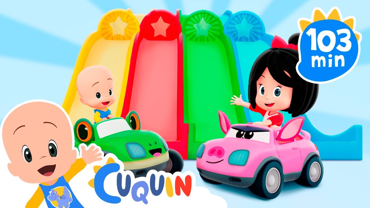 Animal Cars with Cuquin and more educational videos 🚗 Videos & cartoons for babies