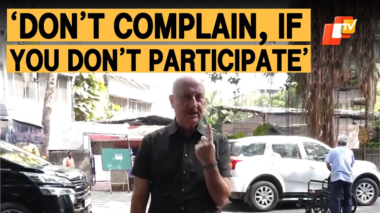 Maharashtra Elections 2024: Veteran Actor Anupam Kher Casts His Vote In Mumbai